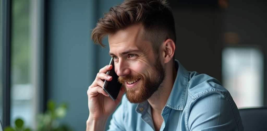 technical friend on the phone